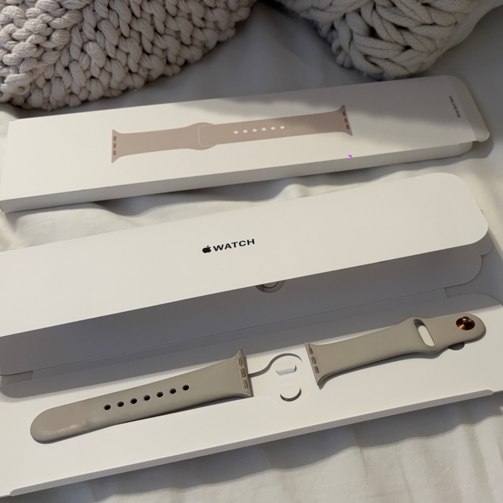 Apple Silicone Watch Band - Stone